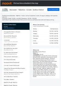 356 Bus Time Schedule & Line Route