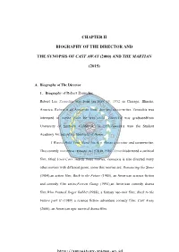 Chapter Ii Biography of the Director