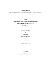 Discourses Of