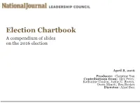 Election Chartbook a Compendium of Slides on the 2016 Election