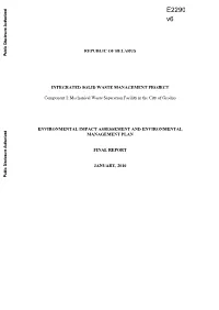 Procurement and Processing of Municipal