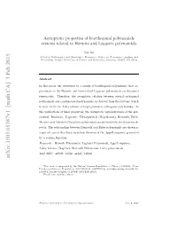 Asymptotic Properties of Biorthogonal Polynomials Systems Related to Hermite and Laguerre Polynomials