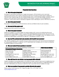 Pennsylvania Turnpike Total Reconstruction and Widening Project