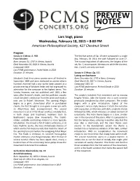Preview Notes