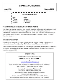 Chronicle Example Format