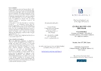 Programme Globalisation and the Poor
