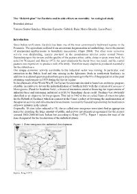 The “Rebirth Plan” for Sardinia and Its Side-Effects on Mortality. An