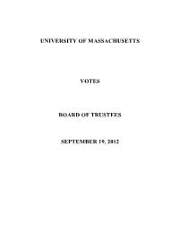 University of Massachusetts