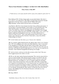 An Interview with Alain Badiou