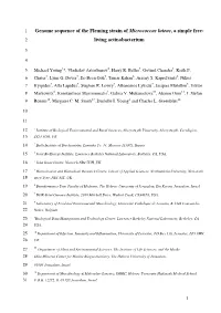 Genome Sequence of the Fleming Strain of Micrococcus Luteus, A