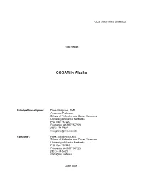 CMI Cook Inlet Surface Current Mapping Final Report