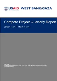 Compete Project Quarterly Report