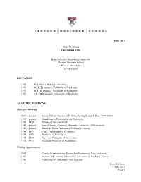 Curriculum Vitae (Pdf)