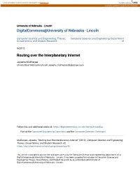 Routing Over the Interplanetary Internet