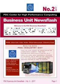Business Unit Newsflash
