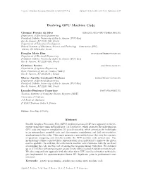 Evolving GPU Machine Code