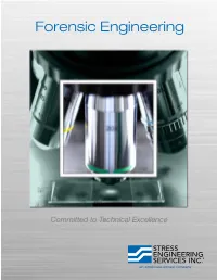 Forensic Engineering