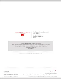 Redalyc.Food Relocation and the Nesting Behavior in Scarabaeus And