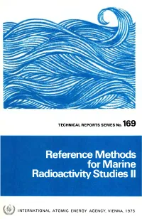 Reference Methods for Marine Radioactivity Studies II