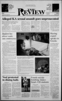 Alleged KA Sexual Assault Goes Unprosecuted