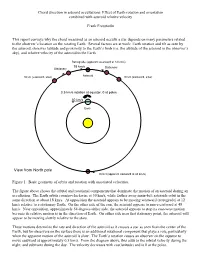 Chord Direction in Asteroid Occultations: Effect of Earth Rotation and Orientation Combined with Asteroid Relative Velocity