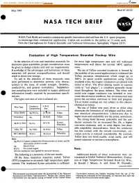 Nasa Tech Brief