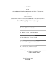 View of the Literature: Evidence of a Link Between Theoretical