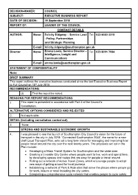 Executive Business Report PDF 95 KB