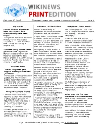 February 27, 2007 the Free-Content News Source That You Can Write! Page 1