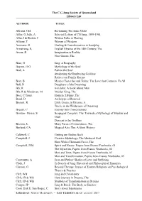 Libraryworking List