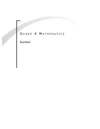 Number (4.N.1, 4.N.2)