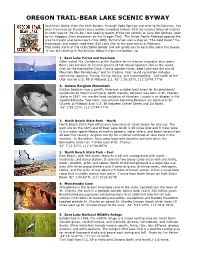 Oregon Trail-Bear Lake Scenic Byway