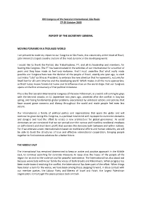 Report of the Secretary General