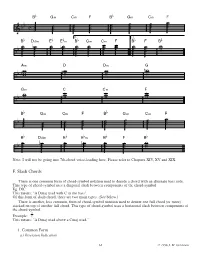 Slash Chords