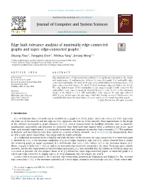 Edge Fault-Tolerance Analysis of Maximally Edge-Connected Graphs