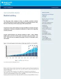SKYSCRAPER INDEX Bubble Building