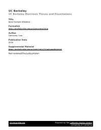 UC Berkeley UC Berkeley Electronic Theses and Dissertations