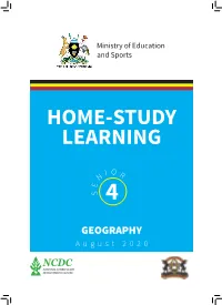 GEOGRAPHY August 2020 Published 2020