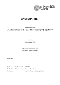 Masterarbeit