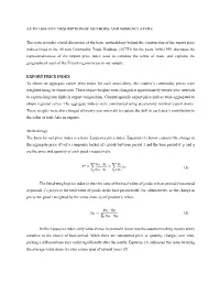 Actd 1808-1939: Description of Methods and Nomenclature