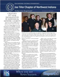 Chapter's 10Th Year Highlighted by Individual