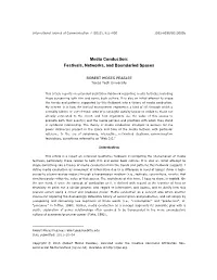 Festivals, Networks, and Boundaried Spaces