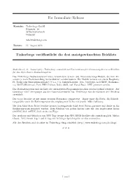 For Immediate Release