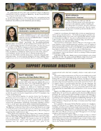 Support Program Directors