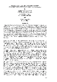 COPULA and AUXILIARY PATTERNS from the CONVERSATIONAL SPEECH of NONFLUENT APHASICS by Pamelia F