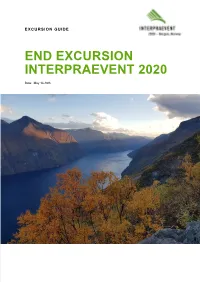 End Excursion Interpraevent 2020