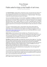 Public Asked to Help Survey Health of Ash Trees New Ash Tree Survey Launched