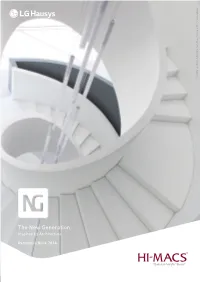 The New Generation. Inspired by Architecture