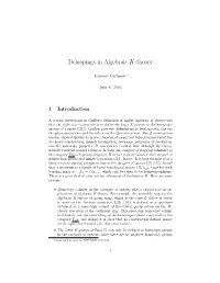 Deloopings in Algebraic K-Theory