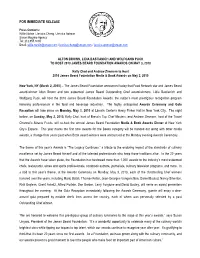 For Immediate Release